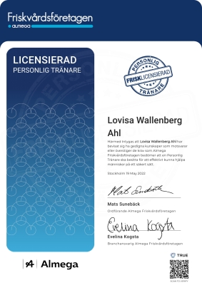 Licensierad PT