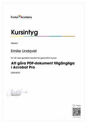 Kursintyg