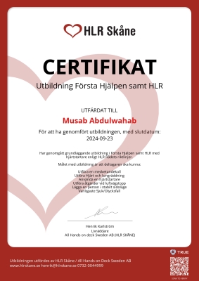 Certifikat - SE