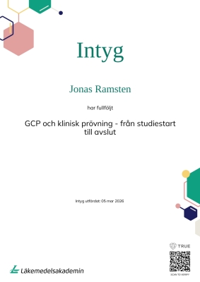 Intyg svenska - LMA