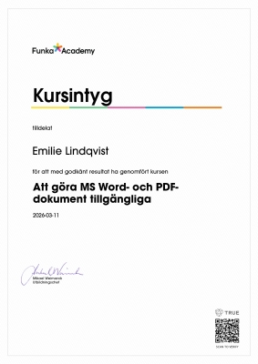 Kursintyg