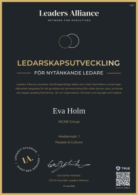 Utbildningsbevis - &ouml;ver 80%
