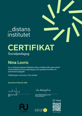 Certifikat Green
