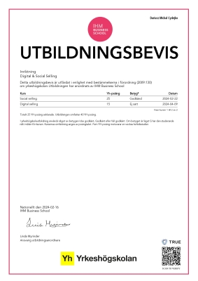 Utbildningsbevis