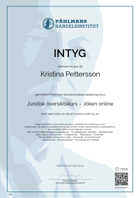 Intyg