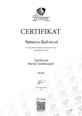 CERTIFIKAT
