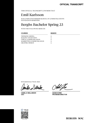 OFFICIAL TRANSCRIPT