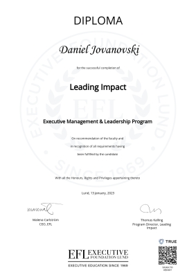 Diploma - engelska