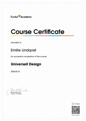 Course Certificate