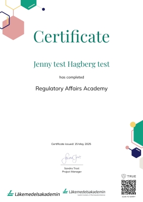 Intyg engelska - LMA