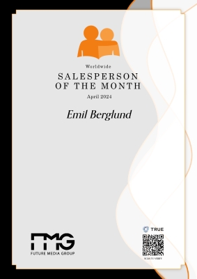 Salesperson Of The Month