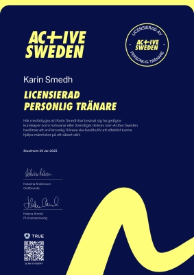 Licensierad Personlig Tränare - NY