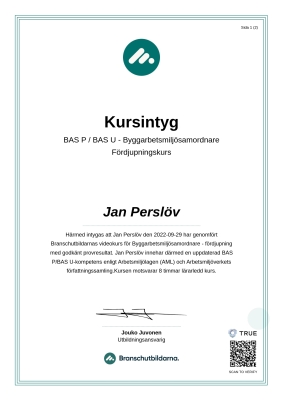Kursintyg