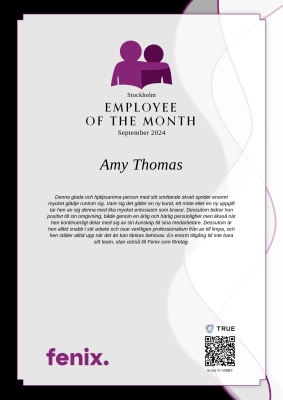 Employee Of The Month