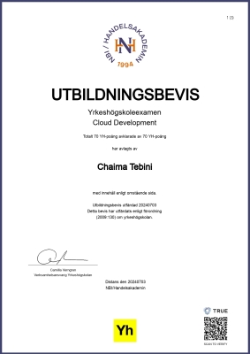 Utbildningsbevis