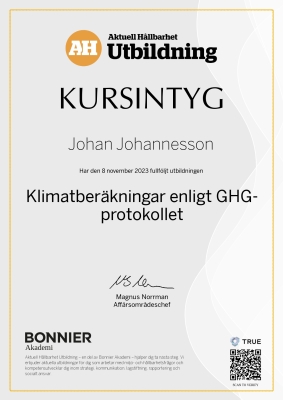 Kursintyg