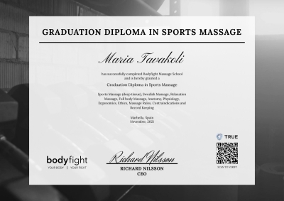 Diploma in Massage