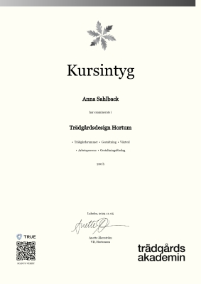 Kursintyg