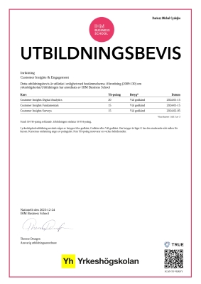 Utbildningsbevis