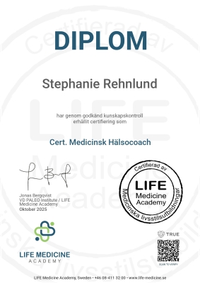 Diplom LIFE - SV