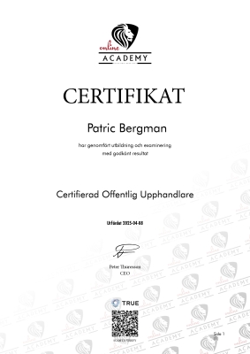CERTIFIKAT