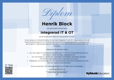 NyTeknik Diplom