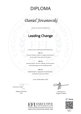 Diploma - engelska