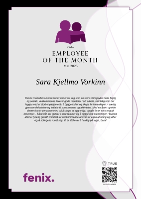 Employee Of The Month