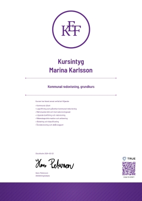 Kursintyg