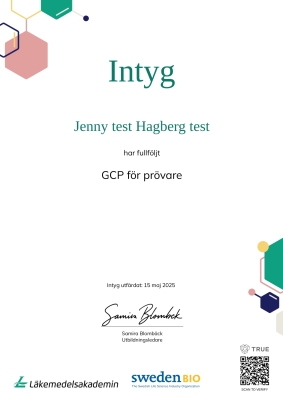 Intyg svenska - LMA
