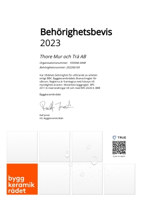 Beh&ouml;righetsbevis