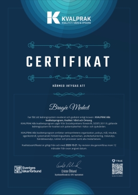 Kvalitetscertifikat